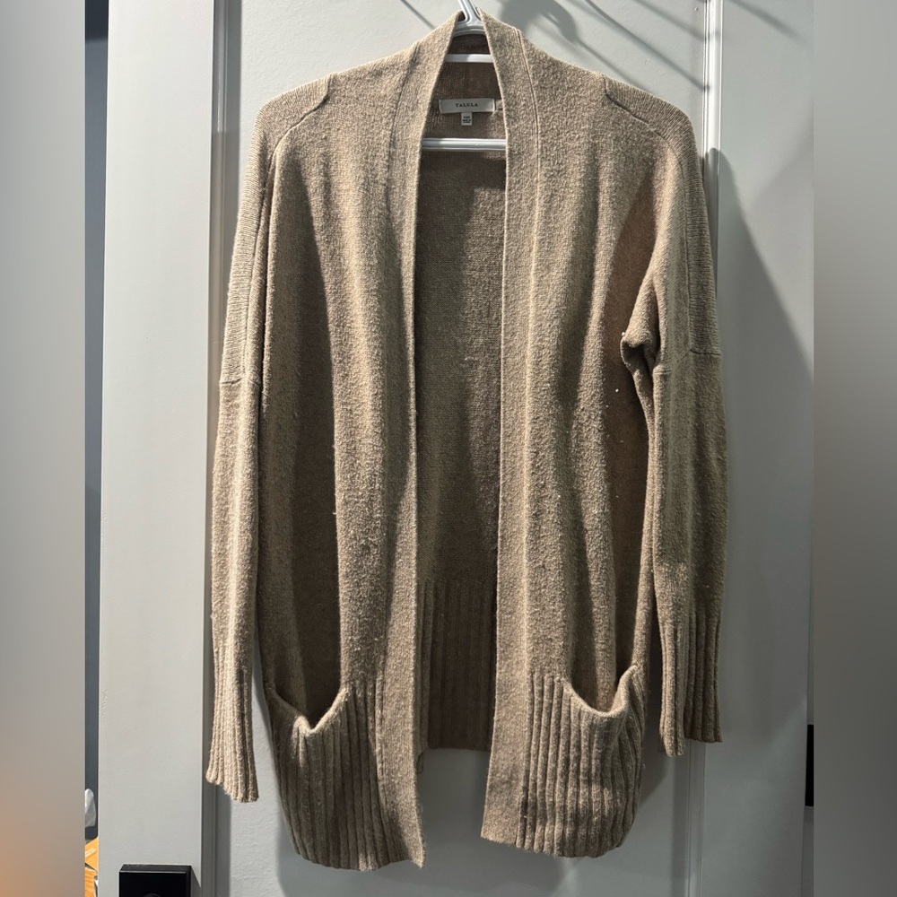 Talula Heathered Brown Cardigan